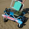 Sand Island Beach Wagon Cart, Outdoor and Camping, Blue, Adult