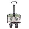 Outdoor Garden Park Utility kids wagon portable beach trolley cart camping foldable with big wheels folding wagon