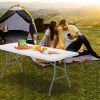 Portable Folding Camping Table with Carrying Handle for Picnic